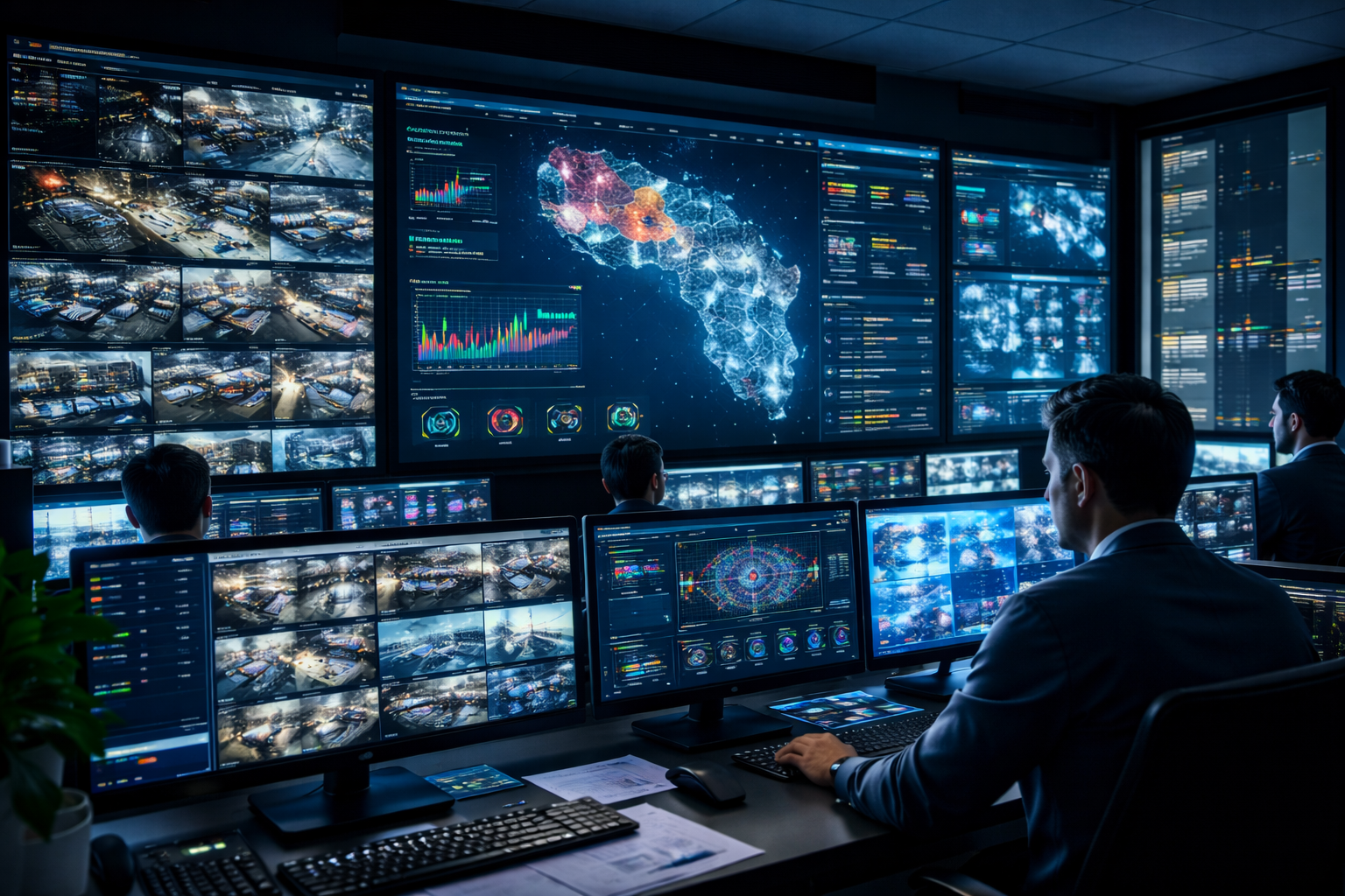 Centro de monitoreo y control operativo empresarial en Costa Rica